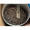 Image 2 : Box full of Nails, Bolts, Nuts , and etc. In Tobacco Tins