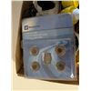 Image 2 : Box of Misc. Tool related Items (Clippers, Skid Shoes, Wheel Locks, etc.)