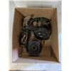Image 1 : Box of Used Drivers, and etc. As Shown