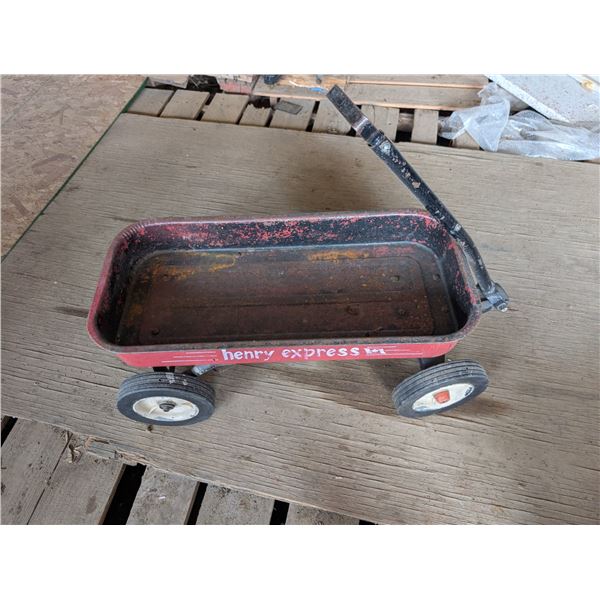 Vintage Henry Express Canadian Children's Wagon
