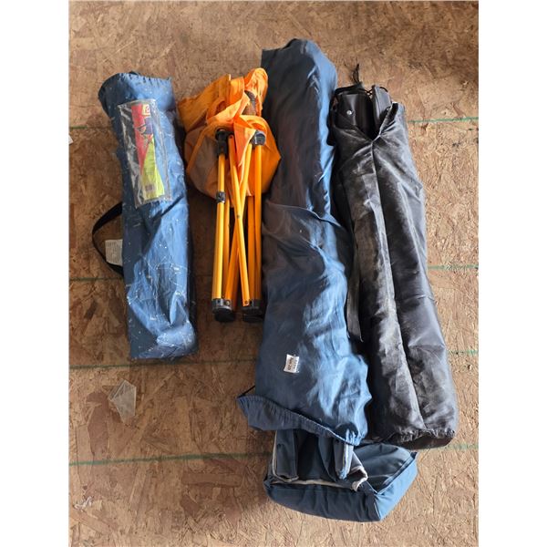 4 camping chairs- foldable
