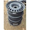 Image 1 : 3 rims- 17" and 4.5" bolt to bolt pattern