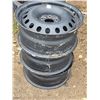Image 3 : 3 rims- 17" and 4.5" bolt to bolt pattern