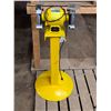 Image 1 : brand-new, never used 8" bench grinder and homemade stand- works