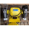 Image 3 : brand-new, never used 8" bench grinder and homemade stand- works
