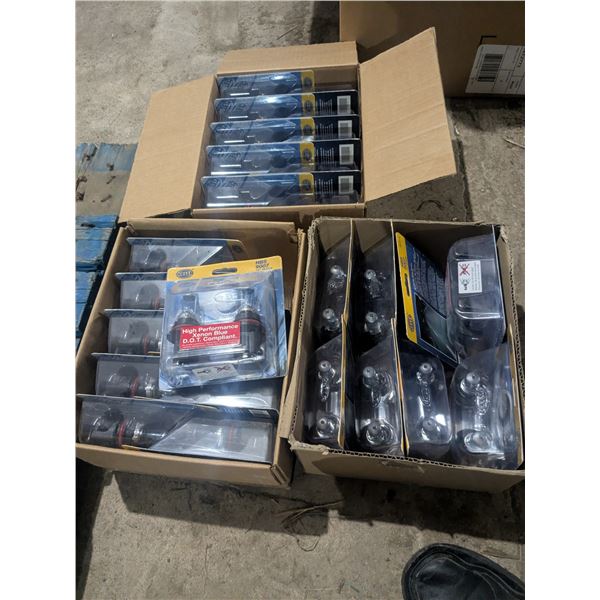 Automotive Bulbs- Xenon Blue- Hella- 3 boxes