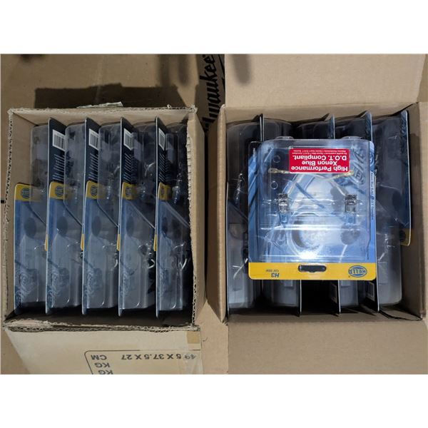 Automotive Bulbs- Xenon Blue- Hella- 2 boxes