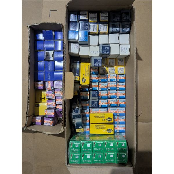 Automotive Bulbs- Mixed types- 2 boxes