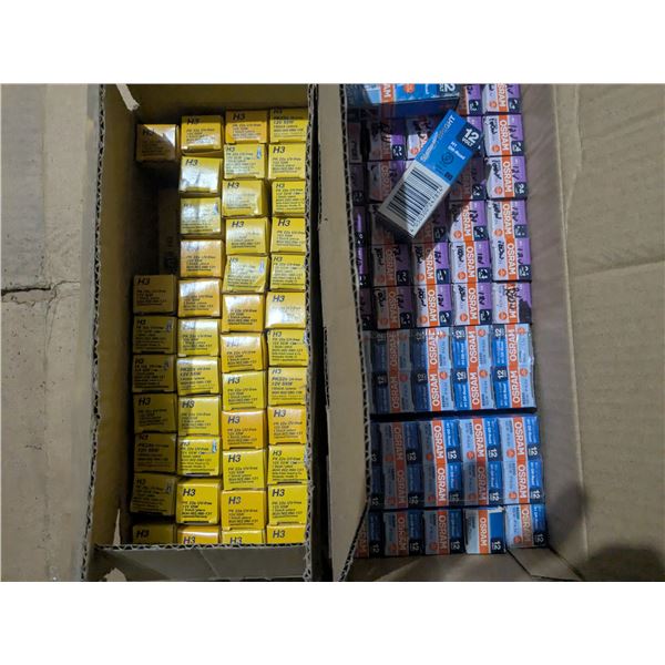 Automotive Bulbs- Mixed types- 2 boxes