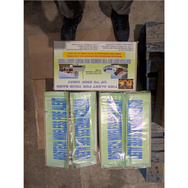 wireless fire alert system x3