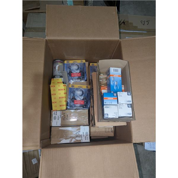 Mixed Automotive Bulbs- Large box