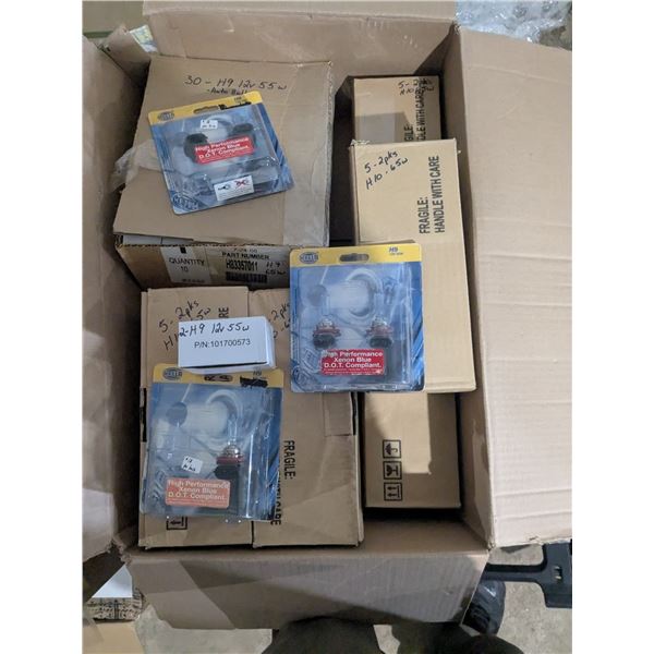 Automotive Bulbs- Mixed types- medium box