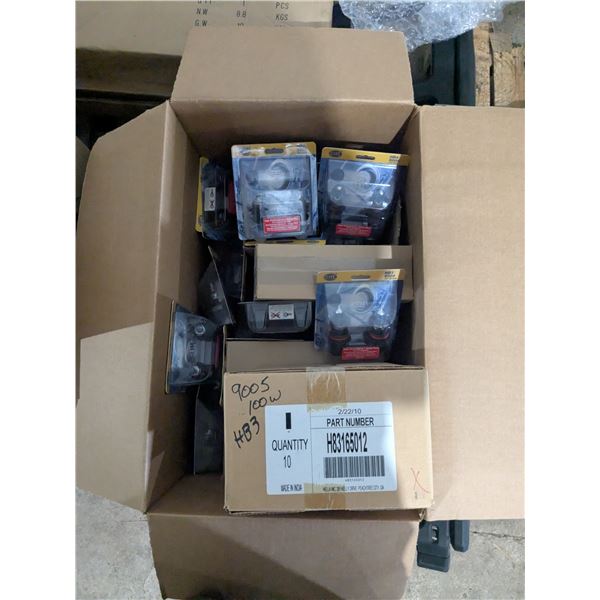 Automotive Bulbs- Mixed types- large box