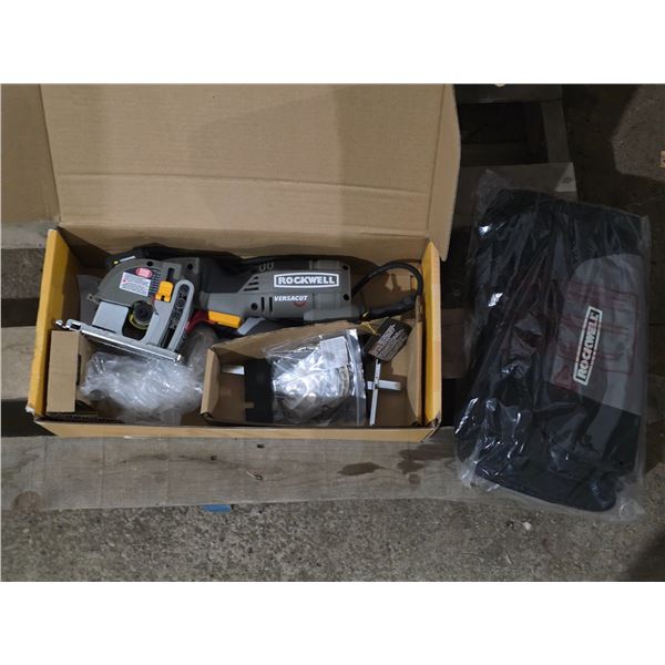 Rockwell mini circular saw with lazer