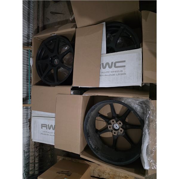 19" drag rims- x4