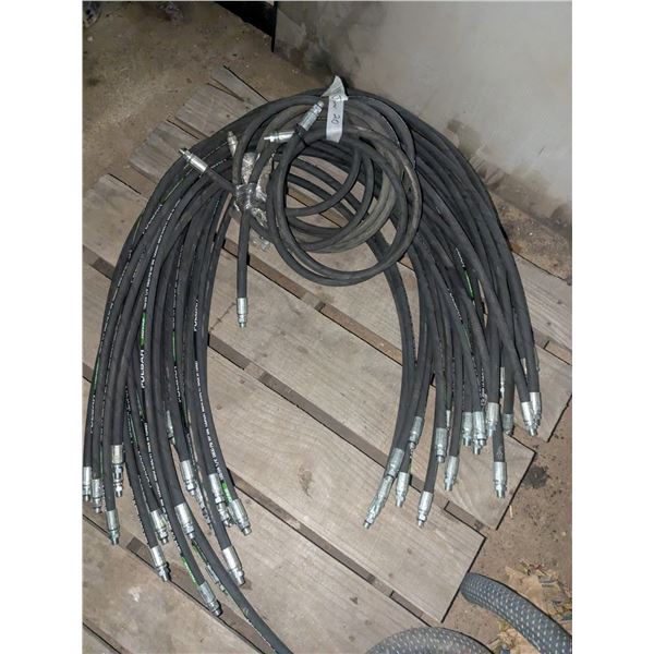 30 Hydraulic lines, approx 5' long