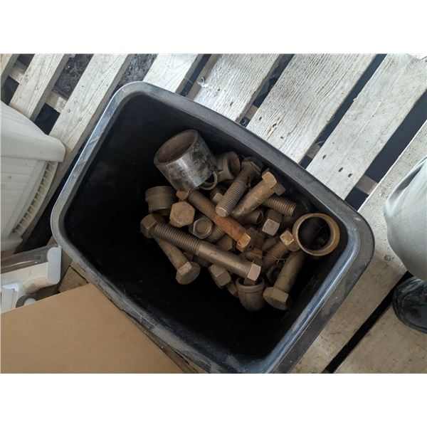Mixed Large Bolts and Nuts
