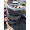 Image 1 : 3x 8 bolt Ford f250 super duty rims & tires - 275/70R18