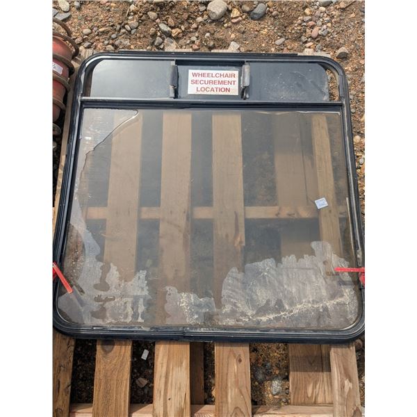 Emergency Exit Window- approx 30"x30"
