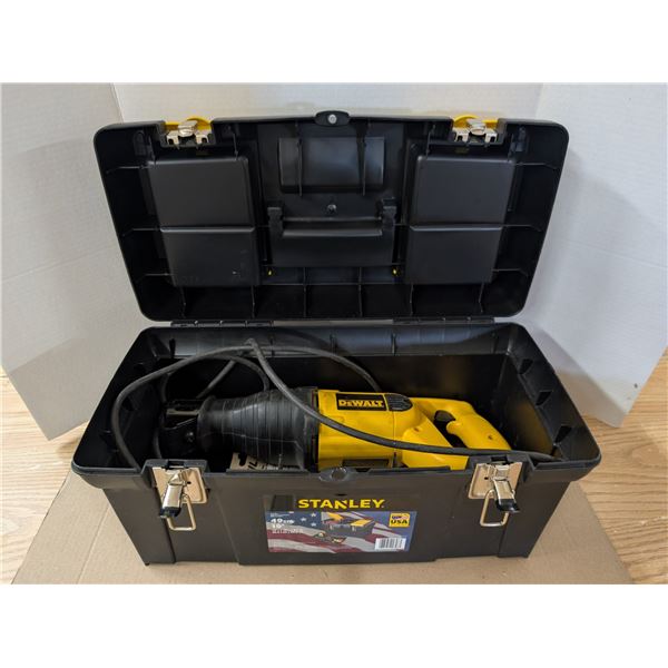STANLEY DeWalt Reciprocal Saw.