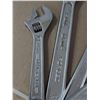 Image 4 : Four Crescent Wrenches (8 in – 200 mm, 8, 6, Full Drop).