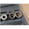 Image 4 : CRAFTSTMAN 3/8 inch Socket Wrench Set (broken clasp on case).