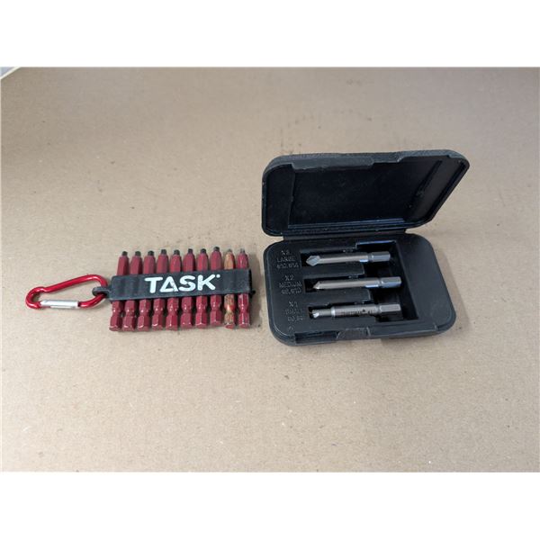 TASH & CRAFTSMAN Drill Bit Sets.