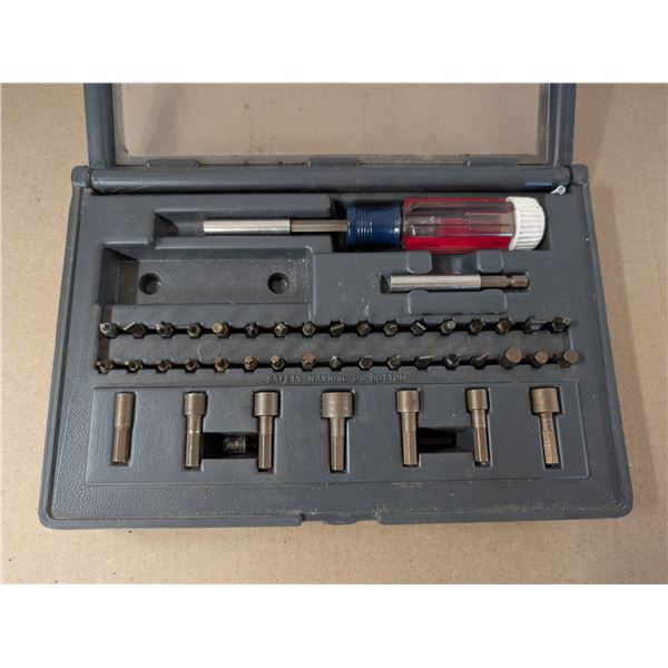 Drill Bit Set, missing one bit.