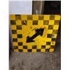 Image 1 : Metal direction sign- 29" by 29"