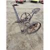 Image 1 : Antique McCormick horse drawn mower- with cast iron seat and tool box