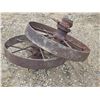 Image 2 : 2 wagon wheels
