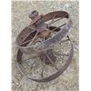 Image 3 : 2 wagon wheels