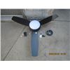 Image 1 : Quality Black Ceiling Fan with Light and Remote Control Working