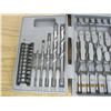Image 2 : Bit Set with Spade Bits , Masonry Bits ,Drill Bits and Screw Driver Bits with Case