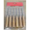Image 5 : New in Package 6 Piece Wood Chisel Carving Set