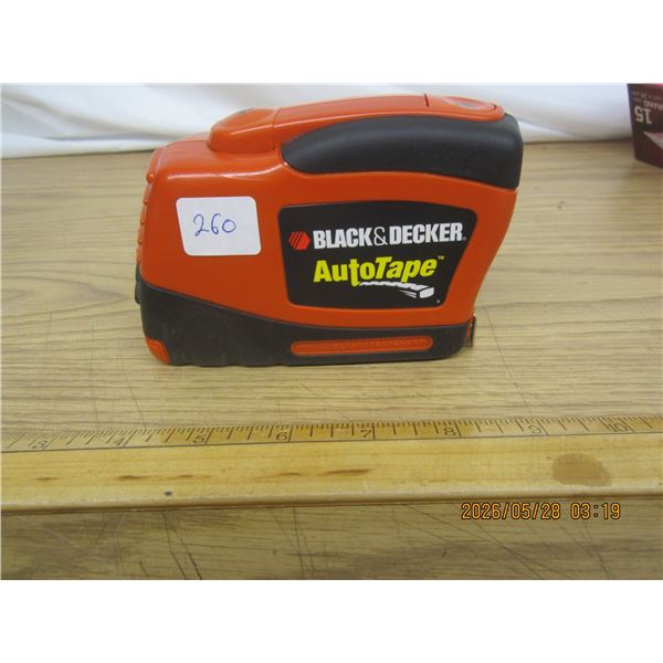 Black and Decker Auto Tape New Condition