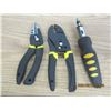Image 1 : 2 Pairs of Stanley Pliers and a Ratcheting Screw Driver