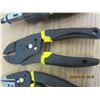 Image 3 : 2 Pairs of Stanley Pliers and a Ratcheting Screw Driver
