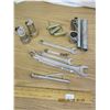 Image 1 : Hand Tool Lot Battery Cleaners ,Sockets, Wrenches Tire Gauge