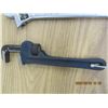 Image 2 : Lot of Adjustable Wrenches , Pipe Wrench , Pry Bar
