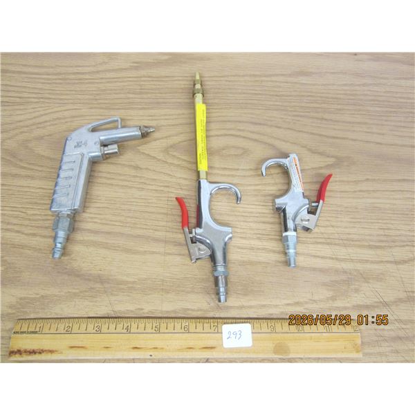 Lot of 3 Blow Guns