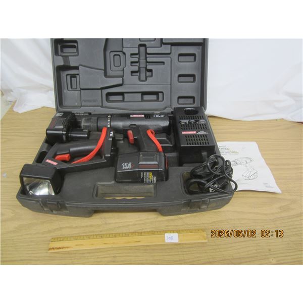 Craftsman Cordless Drill and Light Combo Set