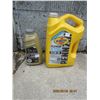 Image 1 : 2 Partly Full Jugs Synthetic Oil ½ Full
