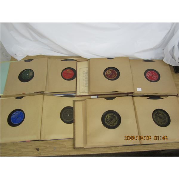 4 Albums Full of 78 RPM Records