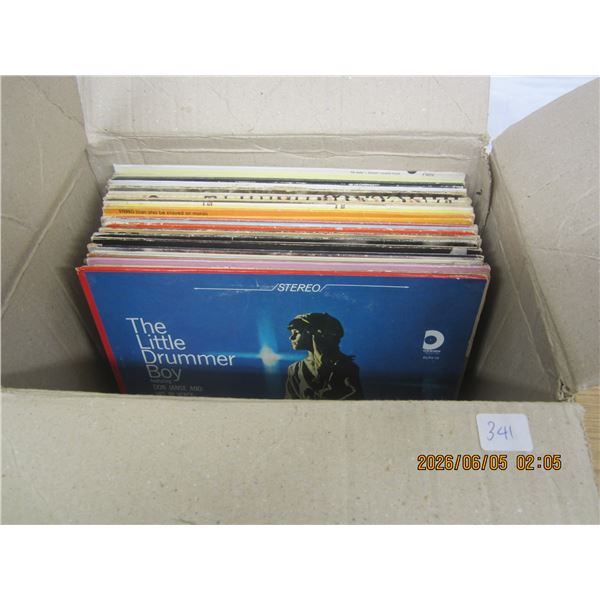 Box Lot of LP Records