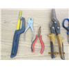 Image 3 : Lot of Hand Tools Pliers ,Pipe Cutter, Hacksaw Ect.
