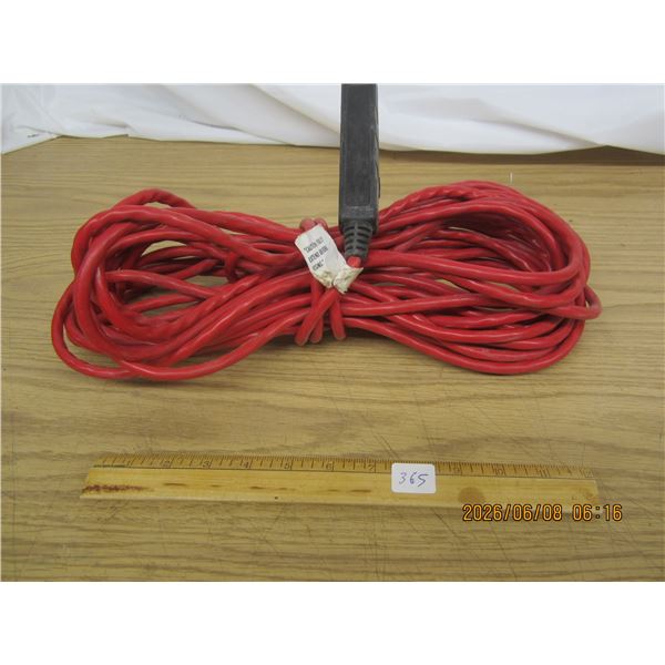 30 Foot Extension Cord with Multi Plug End Good Condition