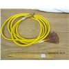 Image 1 : 15 Foot Heavy Light Up Multi End Electrical  Cord Good Condition