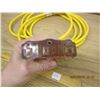 Image 4 : 15 Foot Heavy Light Up Multi End Electrical  Cord Good Condition