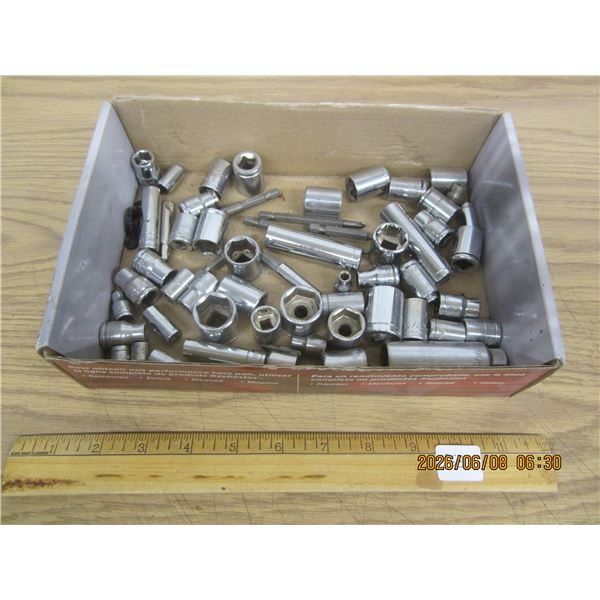 Lot of Sockets and Driver Bits